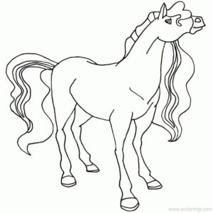 Horseland Coloring Pages Molly Washington - XColorings.com