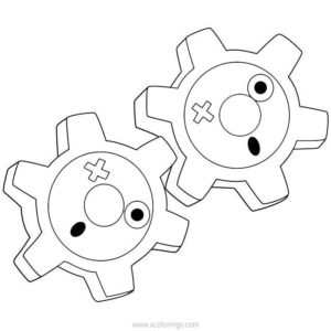 Heatmor Pokemon Coloring Pages - XColorings.com