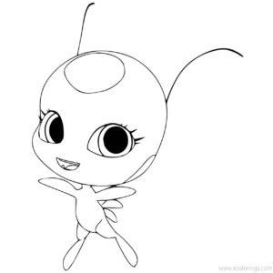 Mask of Miraculous Ladybug Coloring Pages - XColorings.com