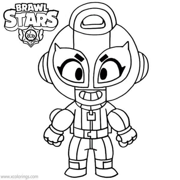 Max Brawl Stars Coloring Pages Max Is Fighting Xcolor - vrogue.co