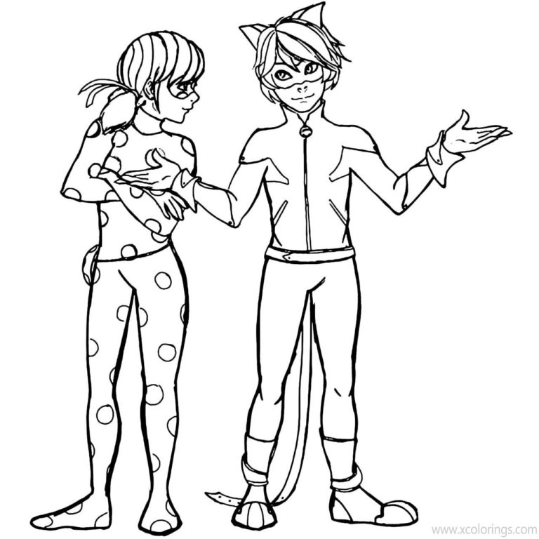 Miraculous Ladybug Coloring Pages Nino Lahiffe - XColorings.com