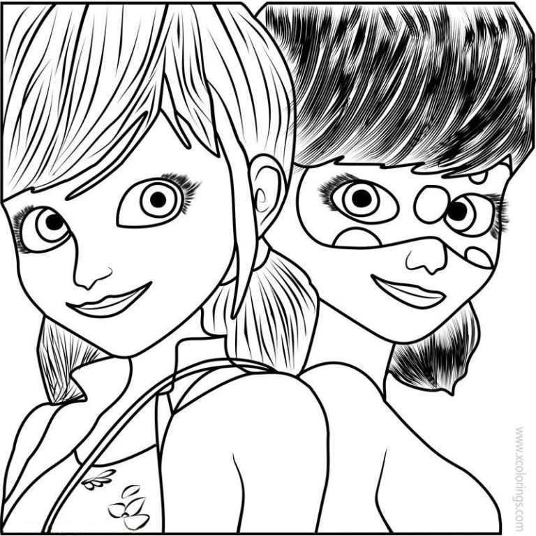 Miraculous Ladybug Coloring Pages Nino Lahiffe - XColorings.com