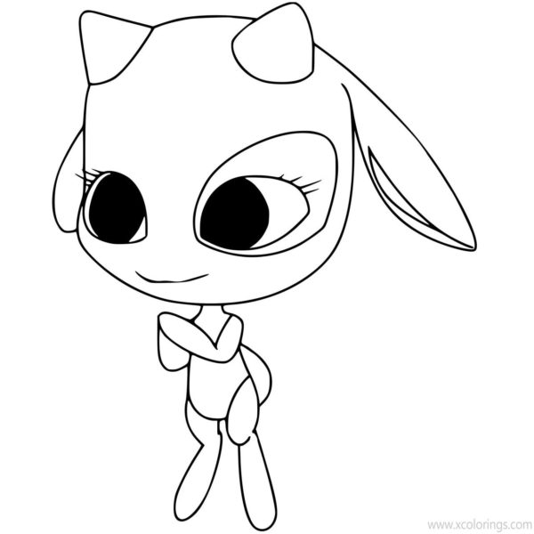 Mask of Miraculous Ladybug Coloring Pages - XColorings.com