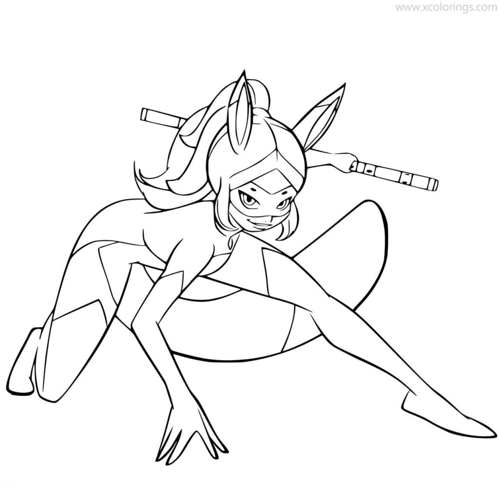 Miraculous Ladybug Coloring Pages Daizzi Kwami  XColorings.com