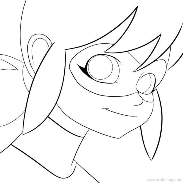 Miraculous Ladybug and Cat Noir Coloring Pages Plagg - XColorings.com