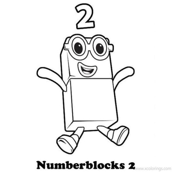 Numberblocks Coloring Pages 11 and 17 - XColorings.com