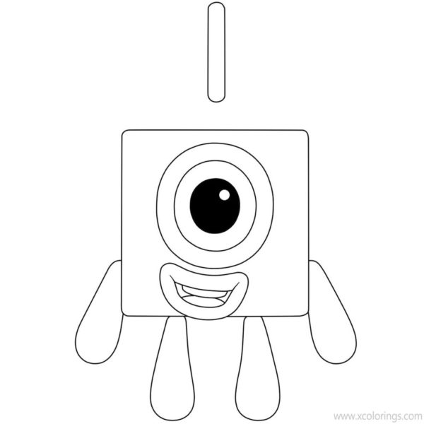 Numberblocks Coloring Pages 6 7 8 9 10 XColorings