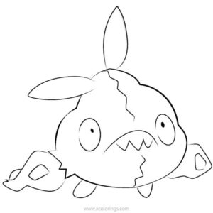 munchlax coloring page online pokemon