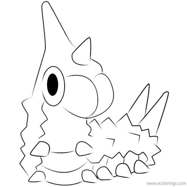 milotic coloring page pokemon