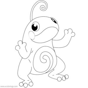 Murkrow Pokemon Coloring Pages - Xcolorings.com