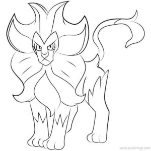 free heatmor color pages pokemon