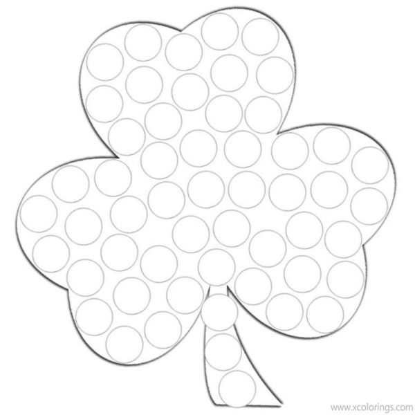 St Patricks Day Coloring Pages Flowers - XColorings.com