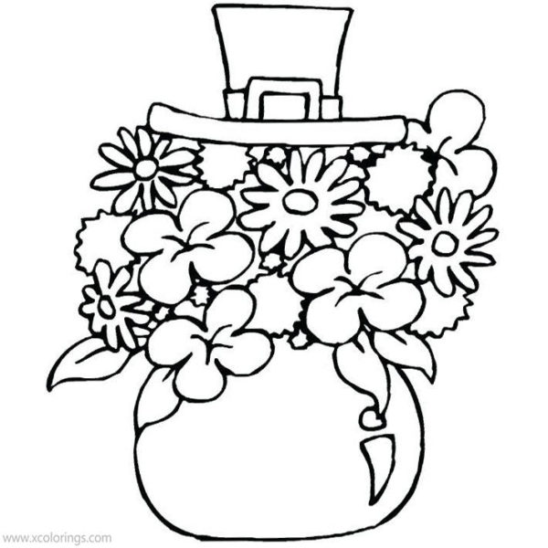St. Patrick's Day Coloring Pages Activity Sheets - XColorings.com