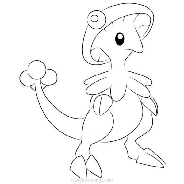 coloring pages of breloom pokemon