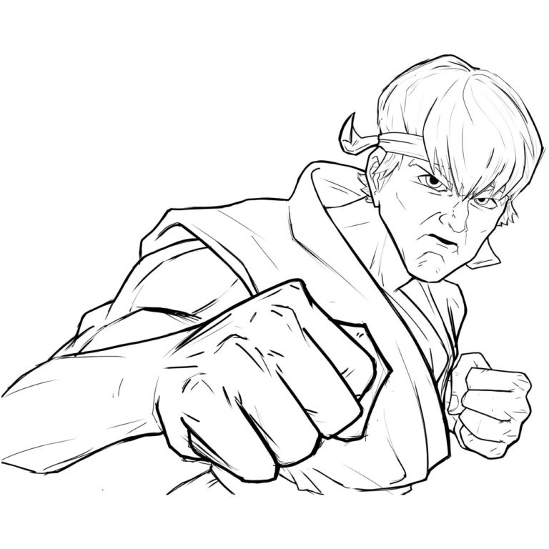 Cobra Kai Coloring Pages Miguel Coloring Pages