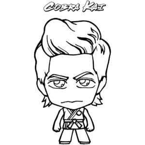 Cobra Kai Coloring Pages Miguel Coloring Pages