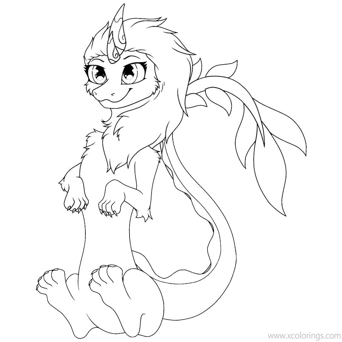 Disney Film Raya And The Last Dragon Coloring Pages XColorings com