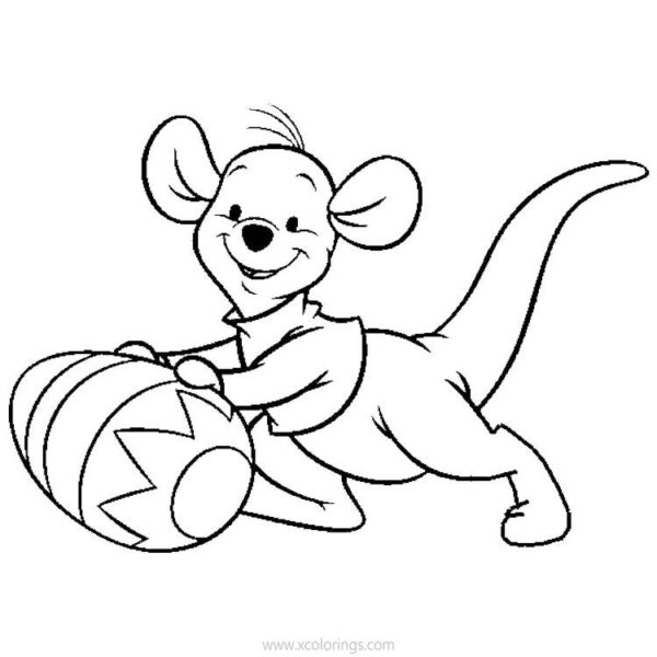 Disney Winnie The Pooh Easter Coloring Pages Tigger Lineart ...