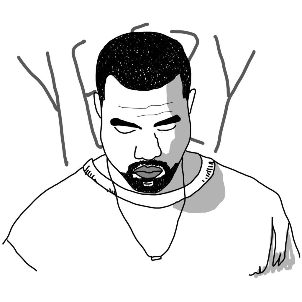 Kanye West Coloring Pages Fanart by MoKheir35