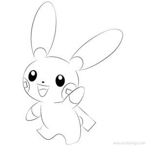 Phanpy Pokemon Coloring Pages - XColorings.com