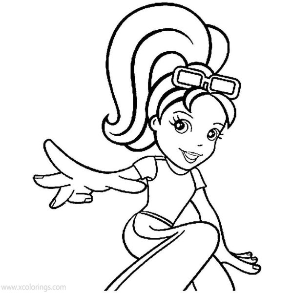 Polly Pocket and Friends Coloring Pages - XColorings.com