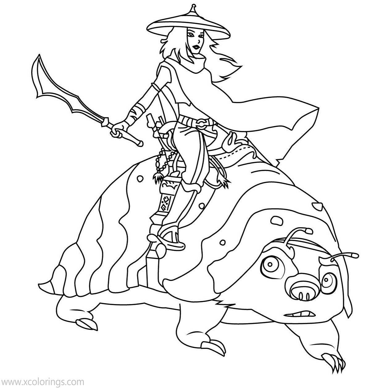 Disney Raya Coloring Pages Hd Coloring Pages For Kids - vrogue.co