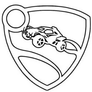 Rocket League Coloring Pages Fennec  XColorings.com