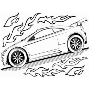 Rocket League Coloring Pages Fennec - XColorings.com