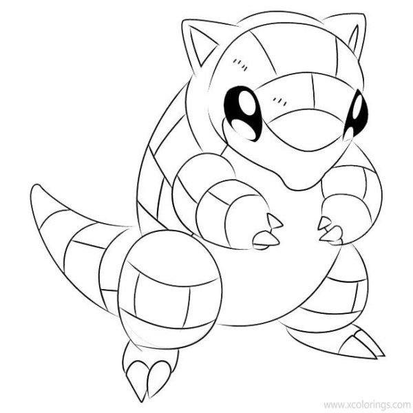 spheal coloring pages for children pokemon