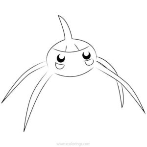 spinda coloring pages for kids pokemon