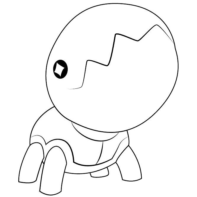 Cramorant from Pokemon Sword and Shield Coloring Pages - XColorings.com