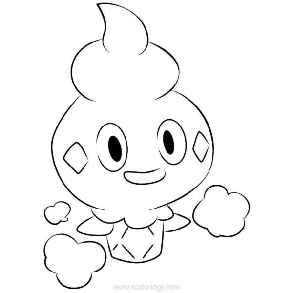 Phanpy Pokemon Coloring Pages - XColorings.com