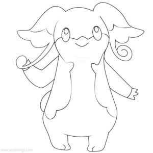 clauncher coloring pages pdfs pokemon