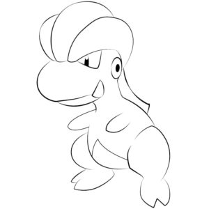 coloring pages of escavalier pokemon