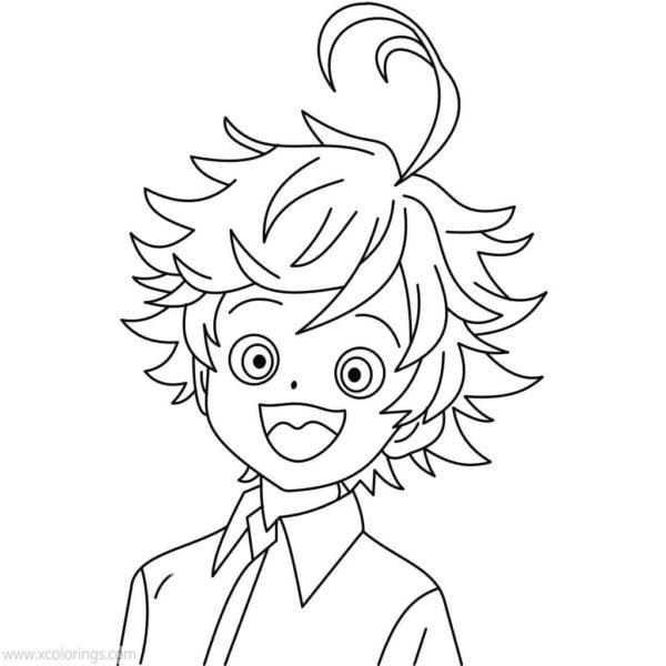 The Promised Neverland Boys Coloring Pages - XColorings.com