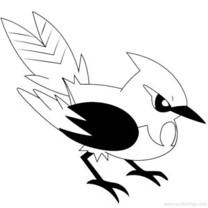 escavalier coloring pages for kids pokemon