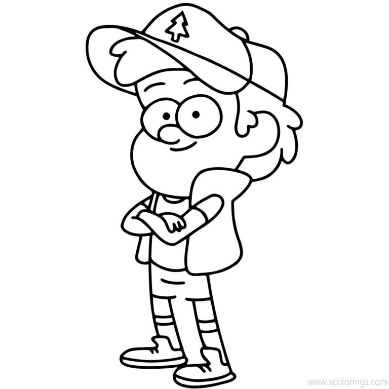 Gravity Falls Coloring Pages Summerween - XColorings.com