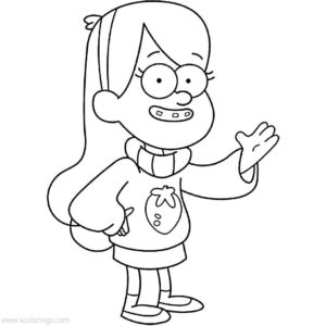 Gravity Falls Coloring Pages Summerween - XColorings.com