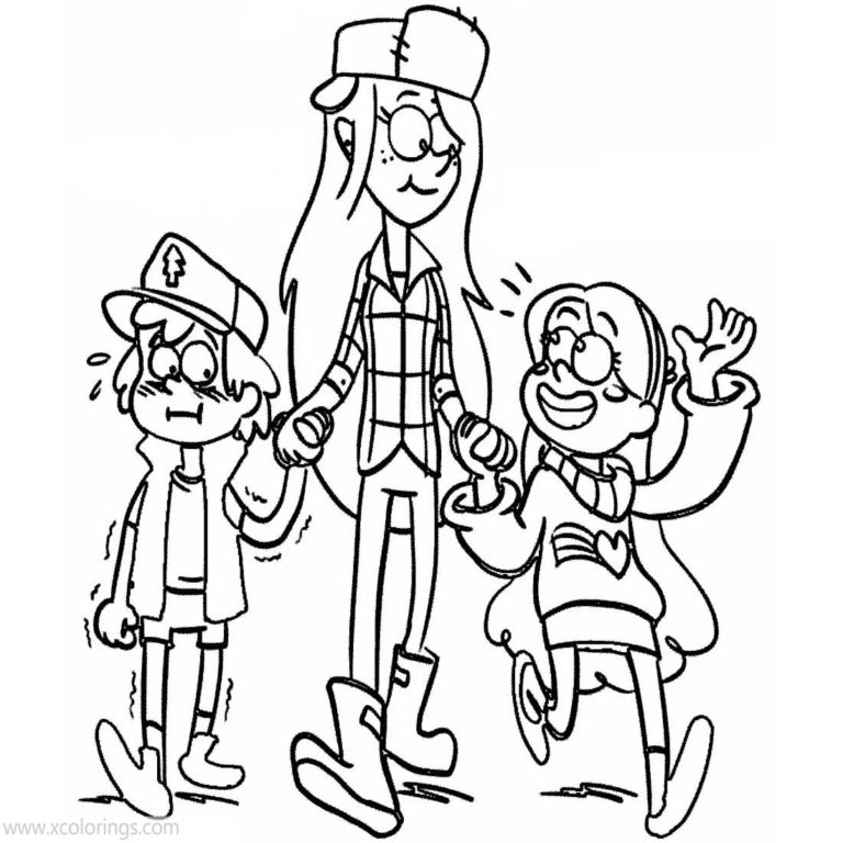 Little Gideon Gravity Falls Coloring Pages Coloring Pages