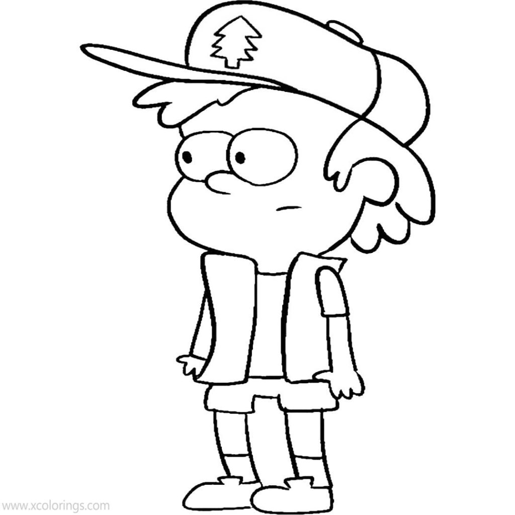 Gravity Falls Coloring Pages - Xcolorings.com