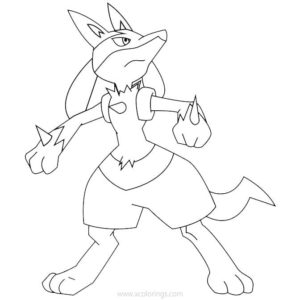 Cacturne Pokemon Coloring Pages - Xcolorings.com