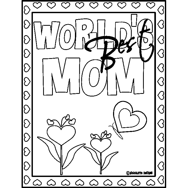 minion coloring pages mothers day