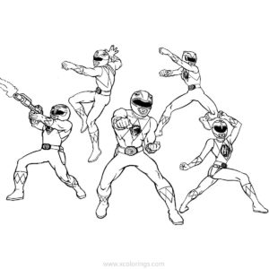 power rangers dino charge coloring pages red ranger