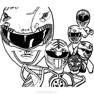 power rangers dino charge coloring pages red ranger