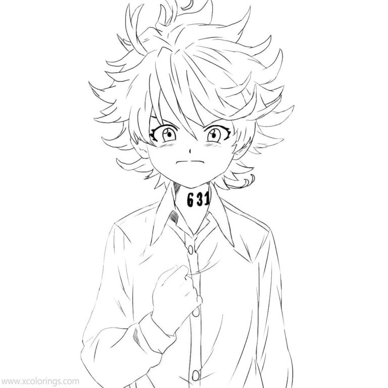 The Promised Neverland Coloring Pages Isabella - XColorings.com