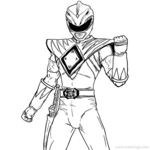 power rangers dino charge coloring pages red ranger