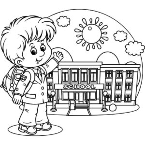 End of School Year Coloring Pages Last Day of Preschool - XColorings.com