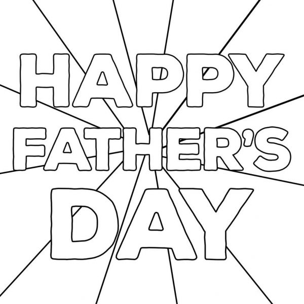 Father's Day Trophy Coloring Pages World Best Father - XColorings.com