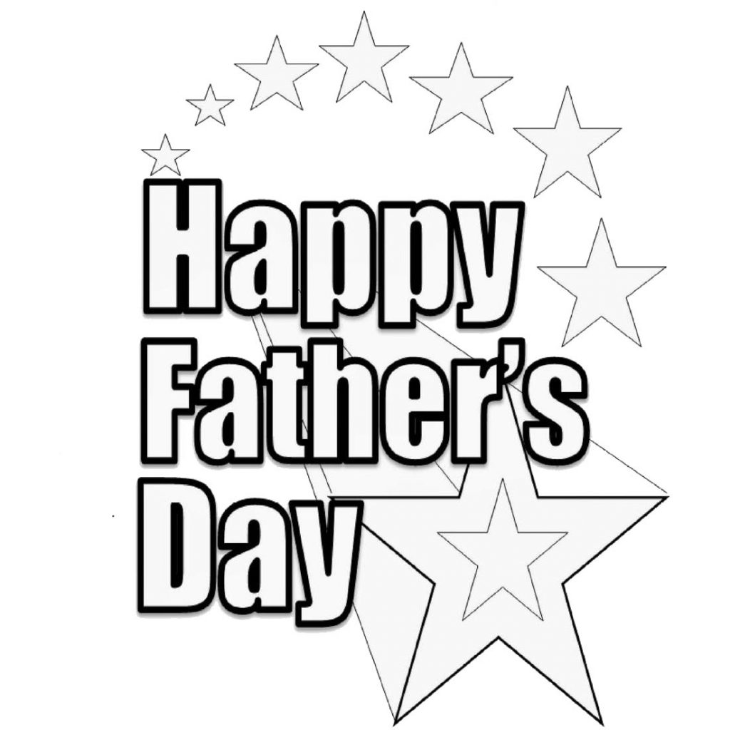 Happy Father's Day Coloring Pages Dad's Tools - XColorings.com