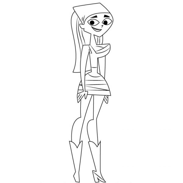 Duncan from Total Drama Coloring Pages - XColorings.com